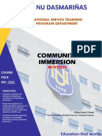 CM - 006 - NSTP2 - UNDERSTANDING THE CONCEPT AND PRINCIPLE OF COMMUNITY IMMERSION (Student Copy)