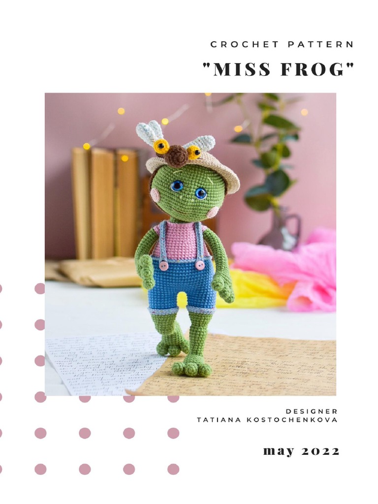 Tatiana's Amigurumi Crochet Pattern | PDF | Yarn | Crochet