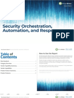 Security Orchestration, Automation, and Response Data Quadrant Report