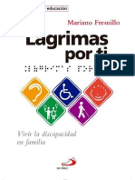 Copia de Lágrimas Por Ti. Vivir La Discapacidad en Familia