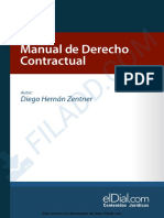ZENTNER - Manual de Derecho Contractual - 1ra - 2020
