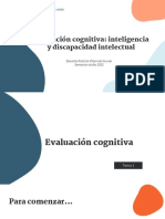Clase 2. Evaluación Cognitiva Inteligencia y Discapacidad Intelectual. 2023