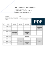 Horario Blanca