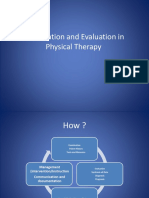 Examination and Evaluation in Physical Therapy