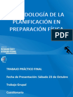 Metodología de La Planificación de La Preparación Fisica