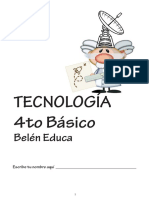 Cuadernillo Tecnología 4to Básico