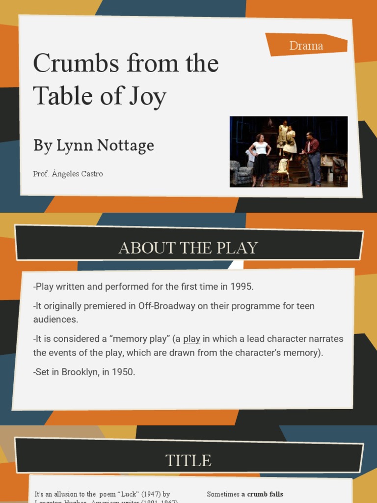 Crumbs from the table of joy pdf planets sun