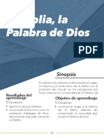 101 Lección La Biblia y la Palabra de Dios  Español (1) (SG)