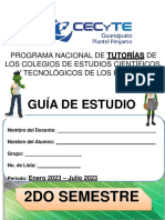 TUTORIAS 2do SEMESTRE