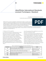 Voltage Fluctuation Flicker International Standards and Measurement Techniques - Standard