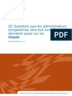 20 Questions Que Les Administrateurs Dorganismes Sans But Lucratif Devraient Poser Sur Les Risques FR 50014