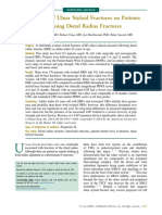 The Effects of Ulnar Styloid Fractures On Patients Sustaining Distal Radius Fractures