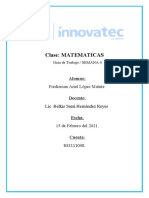 Ejercicios Semana 4