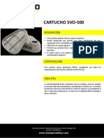 Ficha Tecnica Filtro Vapores Org Svo-500