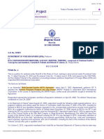 DFA vs. BCA International Corporation & Ad Hoc Arbitral Tribunal