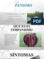 Presentación timpanismo