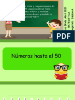 Clase 19 de Abril Números Hasta El 50