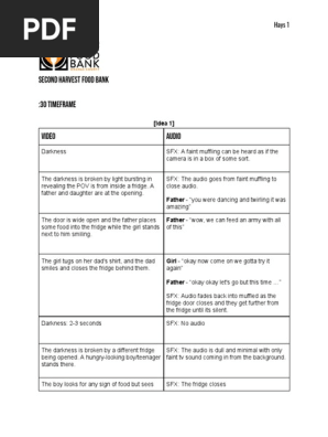 PSA Commercial Script