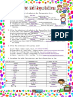 Comparative and Superlative Adjectives