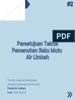 Dokumen Lingkungan - Persetujuan Teknis Air Limbah