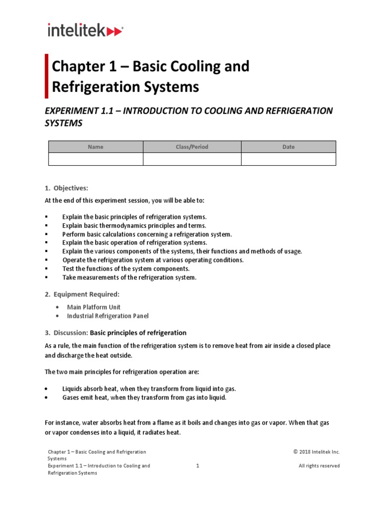 High Side Float Valve in Refrigeration | PDF | Refrigeration | Air ...
