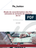 Synthèse Caractérisation Refashion 2023 FR