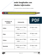 Es N 140 Ficha de Actividad Midiendo Longitudes Con Unidades Informales Ver 5