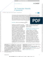 Evaluation of Left Ventricular Diastolic Q1 Function by The Intensivist