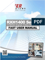 RXH1400 Fast User Manual - Version2