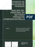 Coeficiente de Correlacion de Pearson