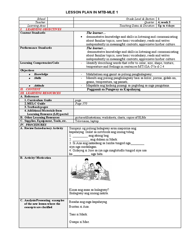 Mtb 1 Quarter 4 Week 3 Pdf