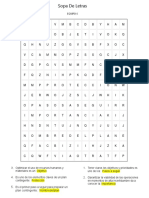 Sopa de Letras Respuestas - 074341