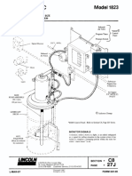 Centro - Matic Drum Pump Model 1823: Air Operated - 120 Lb. Drum Size High Pressure 2,500 Psi System