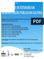 Administracao Publica Da Cultura Curso