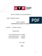 Ta Grupal Suspension de Contrato Laboral