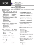 BASIC CALCULUS Summative 3