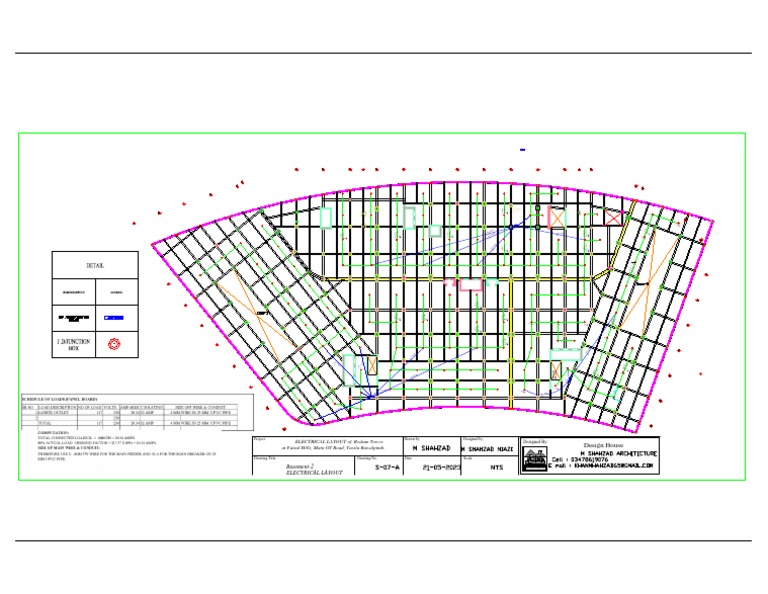 Electrical Layout Drawing-Layout1 | PDF