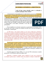 Aula 1 - CONHECENDO O ENSINO A DISTÂNCIA