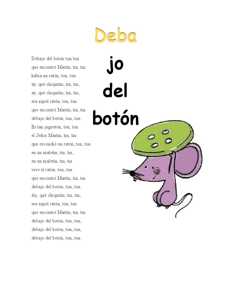Ratón Ton Ton y Martín | PDF