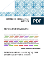 Control Del Bienestar Fetal Anteparto