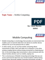 1 - Mobile Computing Introduction