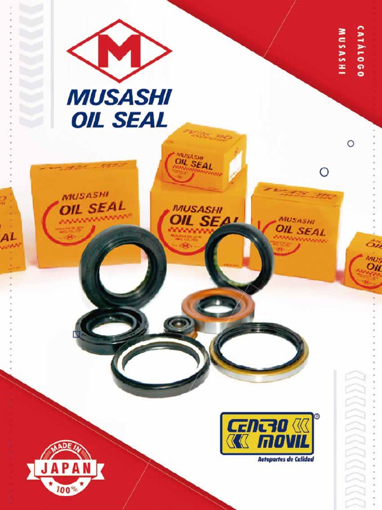 Catálogo de Retenes Musashi para Toyota | PDF