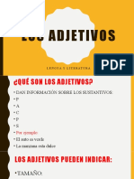 Los Adjetivos