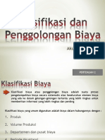 Pertemuan 2klasifikasi Dan Penggolongan Biaya