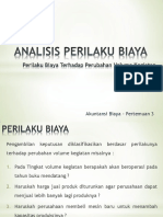 Pertemuan 3prilaku Biaya Terhadap Perubahan Biaya