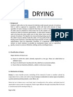 Drying: Learning Unit 3