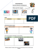 Ficha de Estereotipos, Discriminacion y Prejuicio