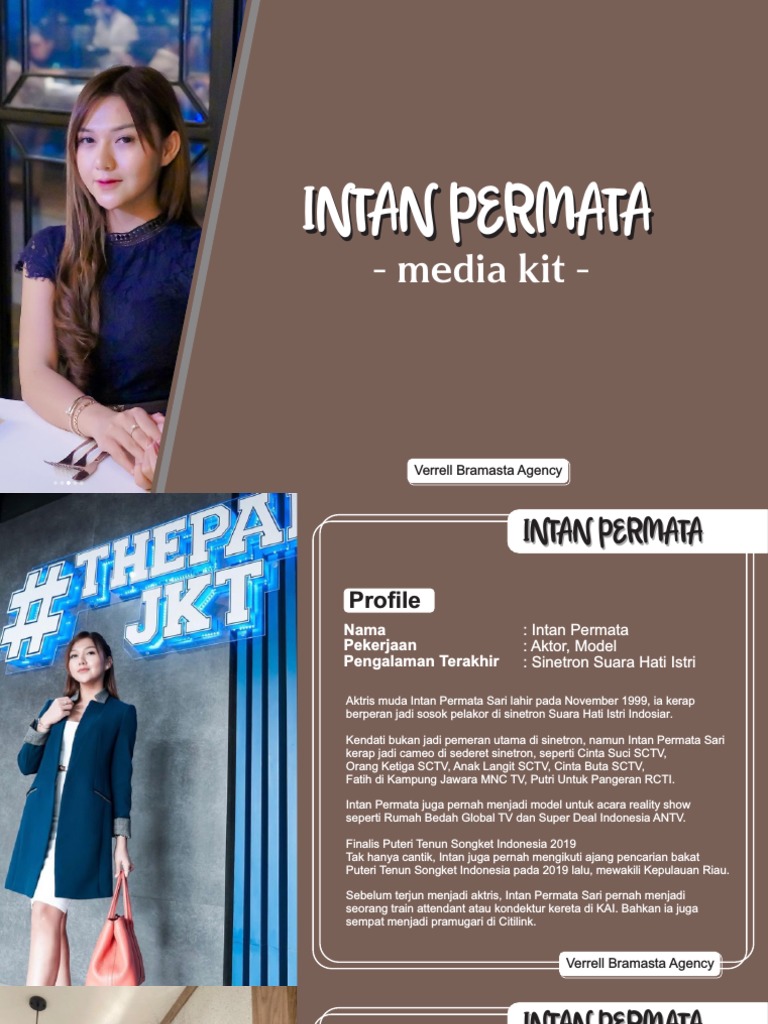 Model Rate Card Intan Permata Sari | PDF