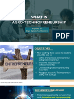 Lesson 2. WHAT IS AGROTECHNOPRENEURSHIP