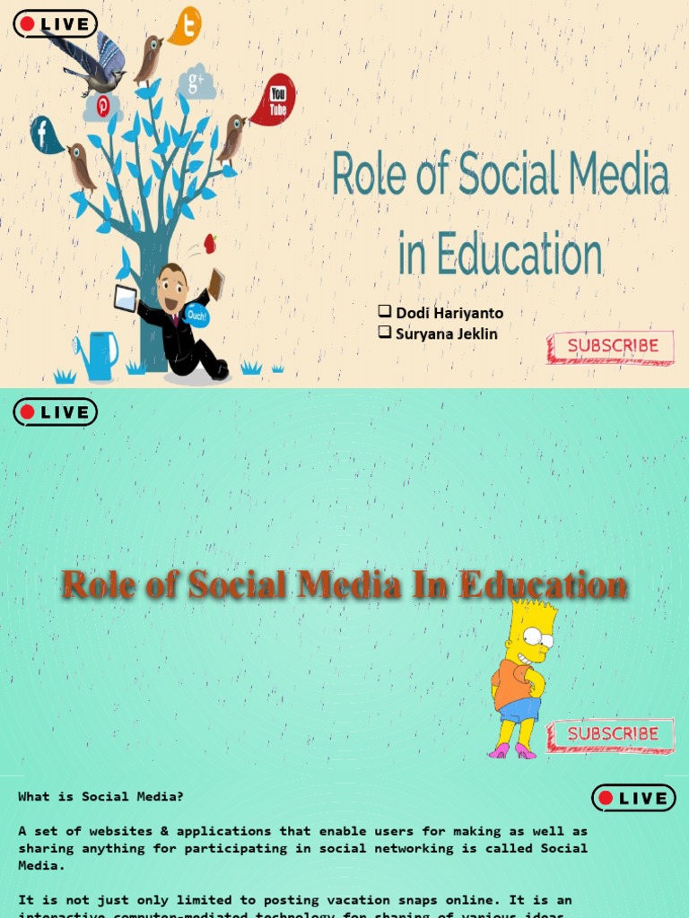 Presentation 1 PDF Social Media Popular Culture & Media Studies